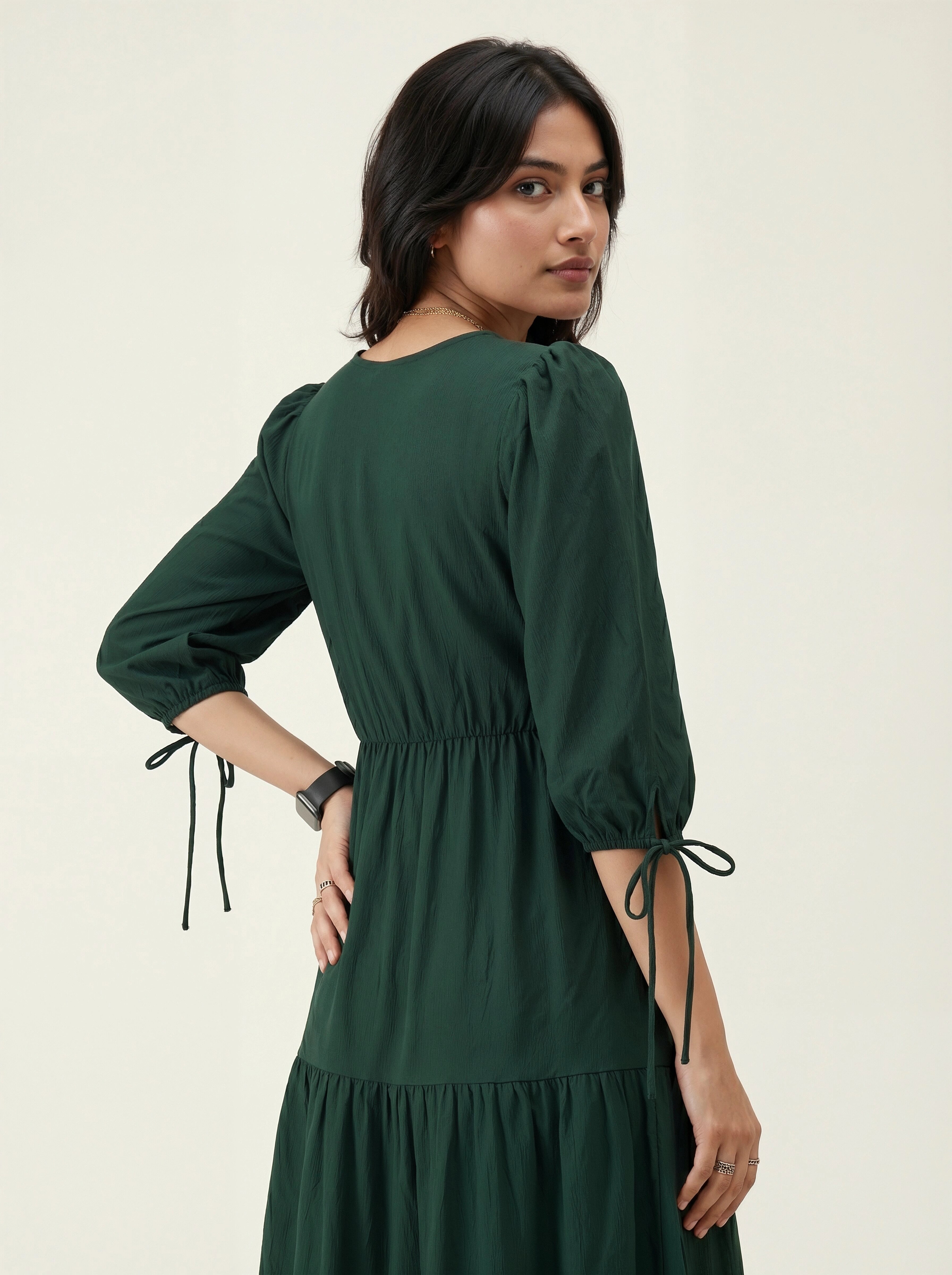 dark green layered dress Beautful Dark Green Tulle Stunning Sequin Bridal Dress, Spaghetti Stra –  Cutedressy main image 1