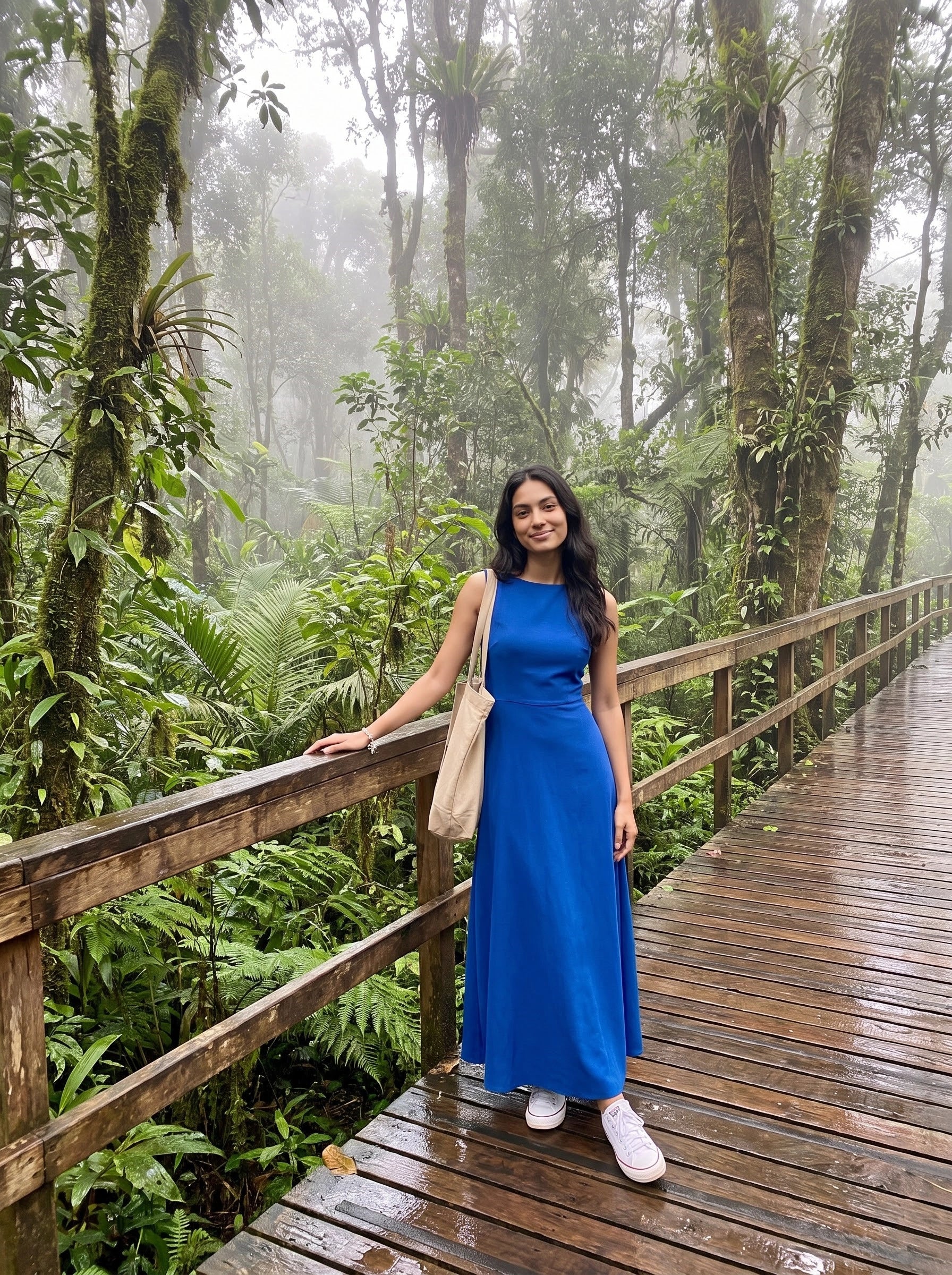 Royal Blue Sleeveless Maxi Dress